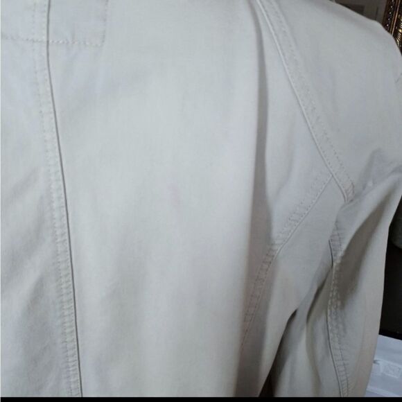 I.N.C. INTERNATIONAL CONCEPTS KHAKI SAFARI JACKET SZ.1X GUC - Picture 4 of 6